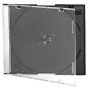 Бокс для 1 CD/DVD дисков VS CD-box Slim черный