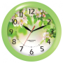 Часы настенные Troyka круглые белые Весна 11121186
