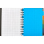 Тетрадь общая 120 листов А5 Attache спираль Office Creative