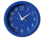 Часы настенные Салют круглые синие синяя рамка