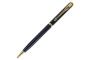 Ручка шариковая Galant Arrow Gold Blue 0,7 мм, темно-синий корп., золотистые детали