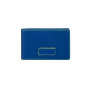 Визитница 70х112 40карт.кожа Soft синий